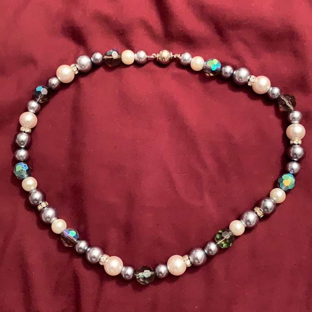 Nordstrom - Bead and Pearl Choker Necklace